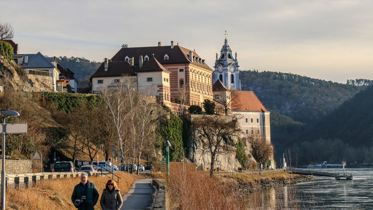 Dürnstein zimą